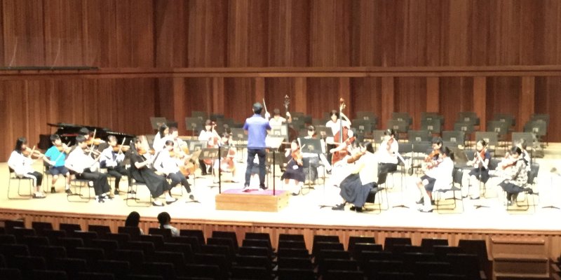 第46回兵庫県交響楽祭リハーサル風景